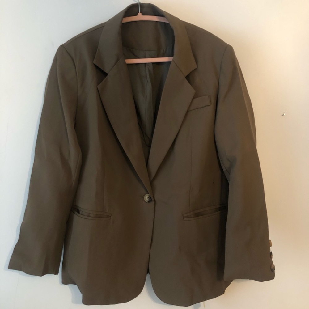 Dazy Classic Brown Blazer Size-M